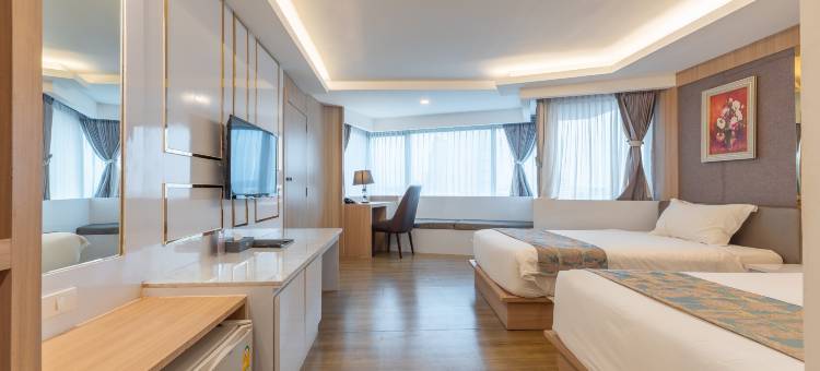艾龙酒店(芭提雅中天海滩-四方水上市场店)(ELONG Hotel (Pattaya Jomtien Beach Branch))图片