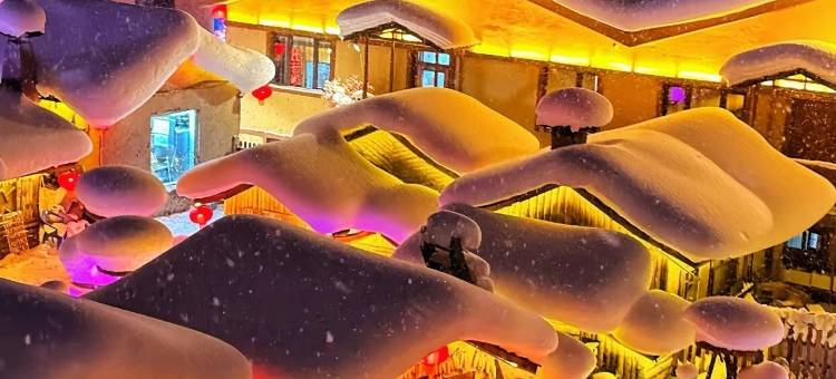 枕溪 SnowPeak・望雪闲庭美宿图片