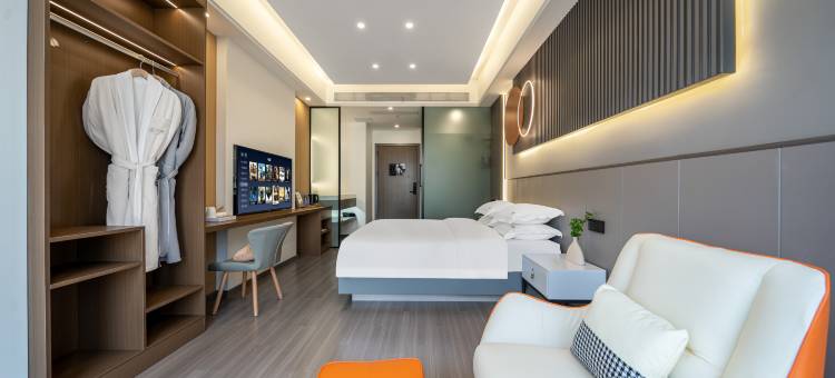 天壹·全景智能酒店(重庆江北国际机场中央公园地铁站店)图片