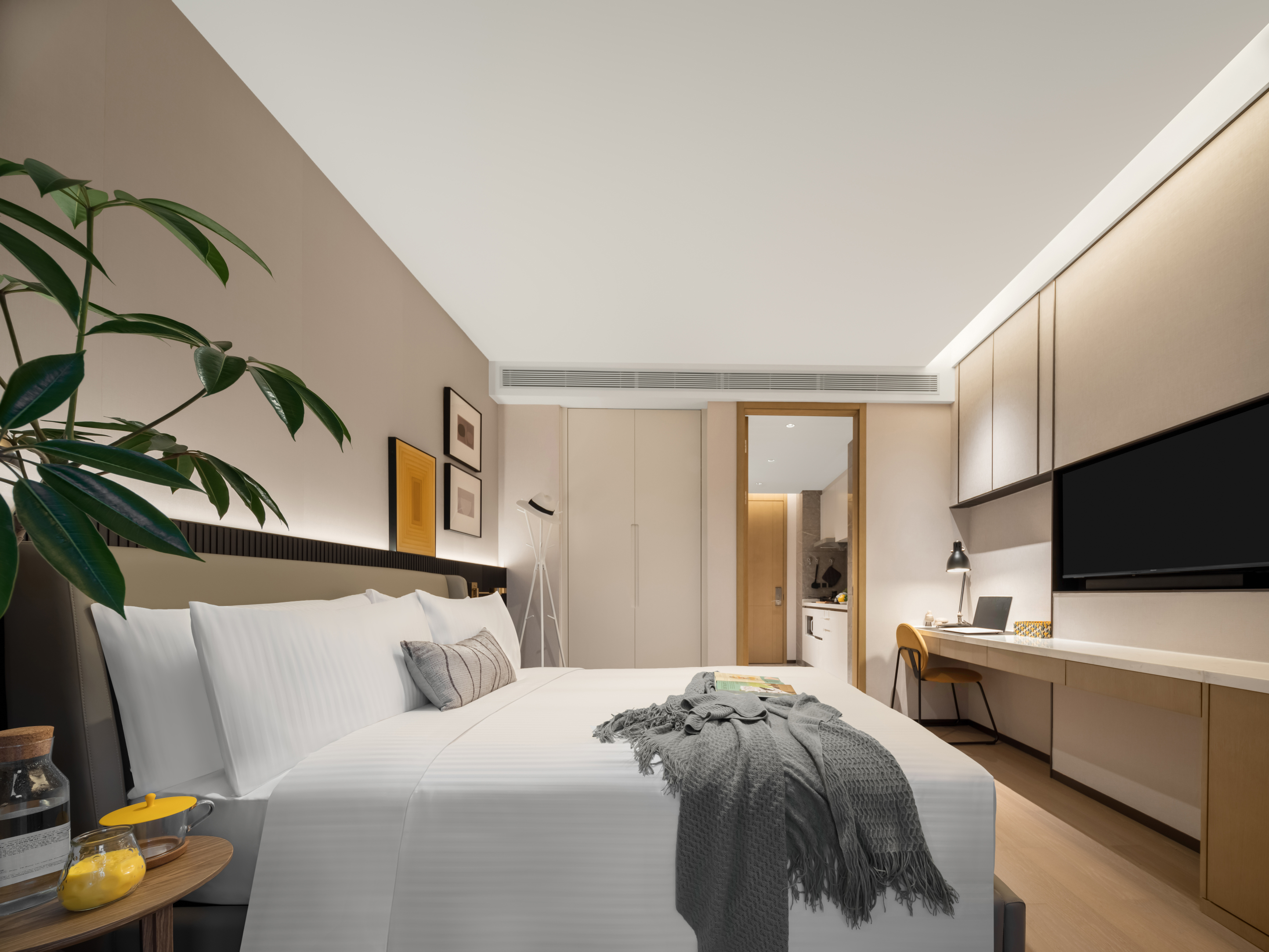 Somerset Pudong Riverside Shanghai Over view