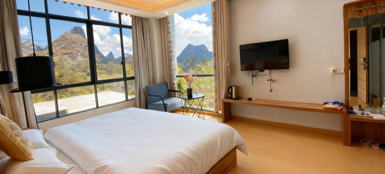 找稻田・喜看稻菽|自在方外・270°环山观景度假美宿(芦笛景区店)图片