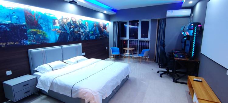 极宿·电竞·电影酒店(正定会展中心店)图片