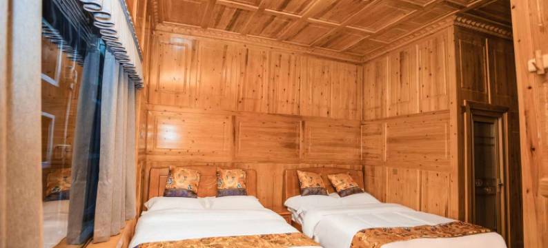 黑水冰彩藏寨图片