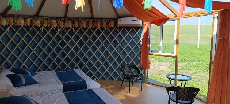 呼伦贝尔陈巴尔虎旗哈达图九队巴音布鲁克农牧营地图片