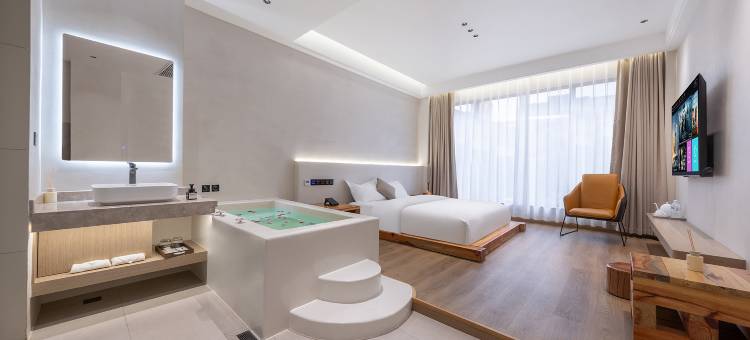 一溪私汤温泉度假酒店(湖泉生态园店)图片