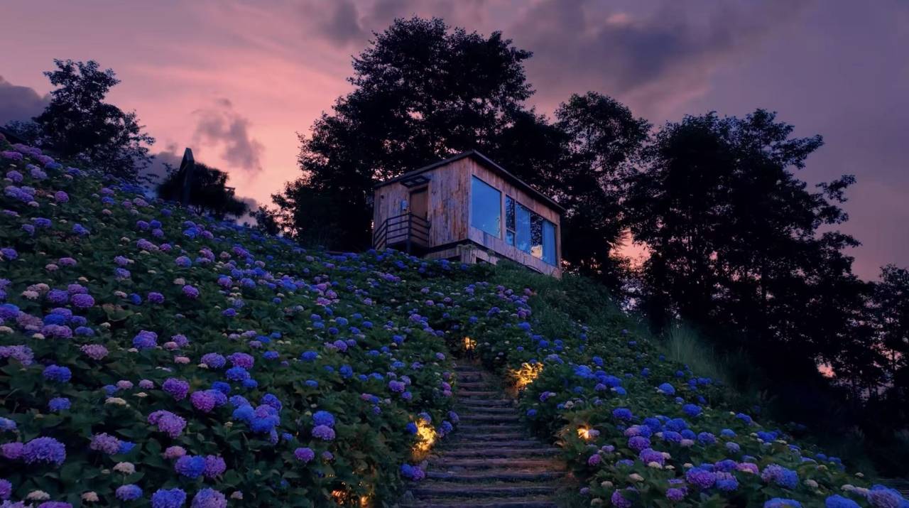 青寂溪谷半山酒店图片