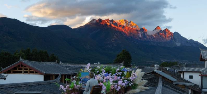 雪映居|Coffee Culture雪山·咖啡观景酒店(白沙古镇店)图片