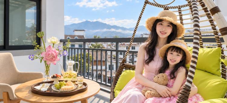 枕山一宿·秘境花苑Soul·入画涧|徽派亲子度假酒店(宏村景区店)图片