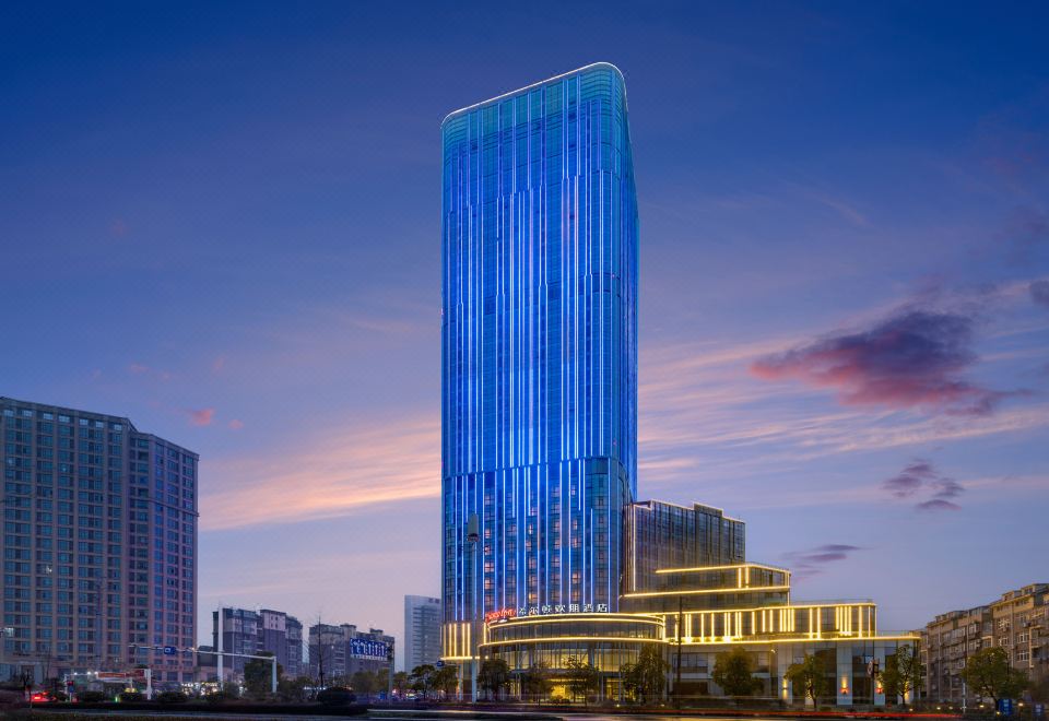 萍乡希尔顿欢朋酒店外景图