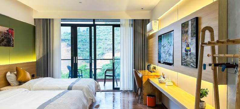 灵龙谷云谷山居图片