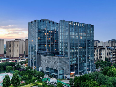Ai·住欢朋酒店(石家庄灵寿县政府松阳公园店)