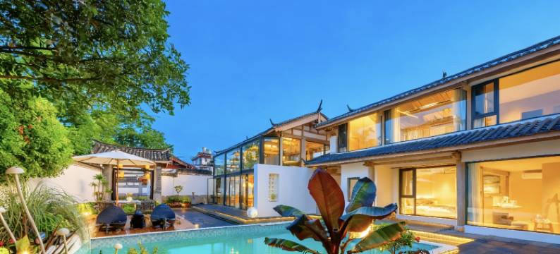 景华·SERMONT丨望山雪丨奢享影音丨泳池观景度假民宿图片