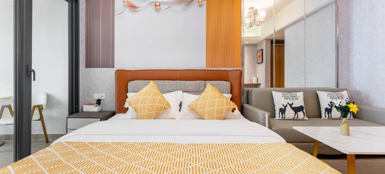 漫汀|极简主义·空间艺术氛围·城景时光酒店(山东理工大学店)图片