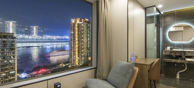 山海一宿江景酒店(解放碑步行街洪崖洞店)图片