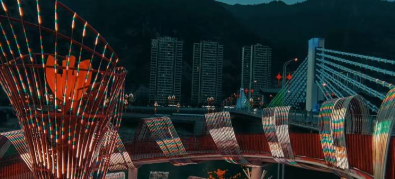 遇见·石棉丨景奕Time Tunnel大渡河畔·轻奢蓝调艺术酒店图片