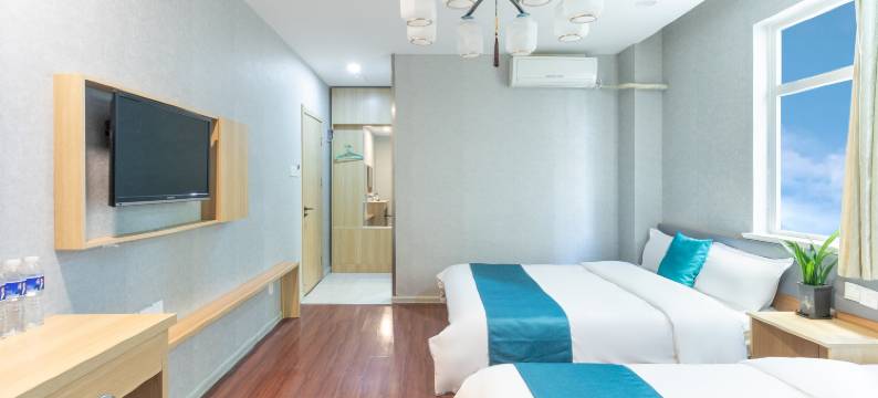 青岛石榴迦酒店(隐珠地铁站宏程新天地店)图片