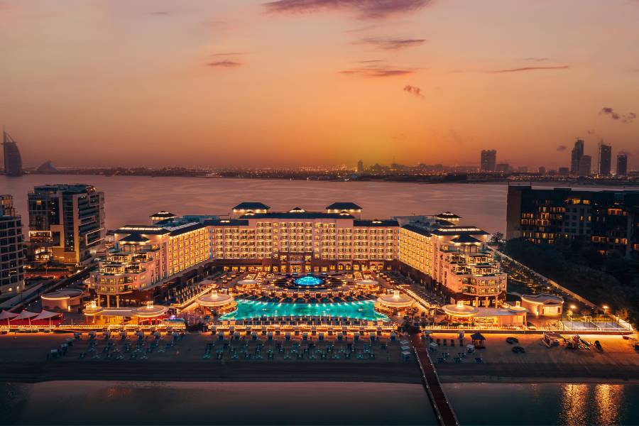 迪拜棕櫚島塔傑索帝酒店&温泉