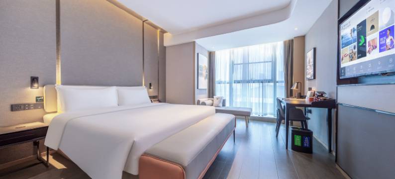 济南旅游路文旅城亚朵酒店图片