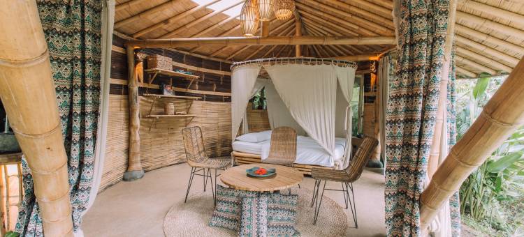 巴厘岛隐居生态竹屋(Hideout Eco Bamboo House Bali)图片