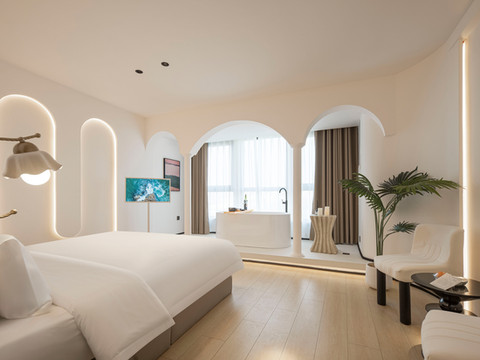 町说·设计师|亲子乐园民宿(东方影都朝阳山地铁站店)