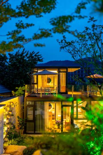 安吉钱山·栖舍Motorcycle山野露营亲子度假美宿图片