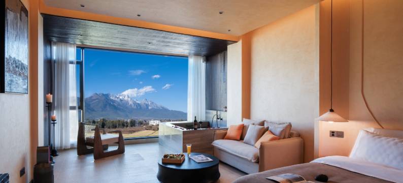 向野·云栖处日照金山SnowMountain私汤观景(白沙古镇店)图片