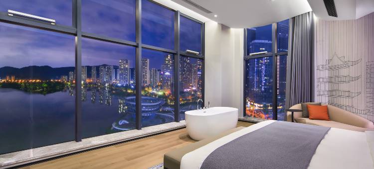 长沙梅溪湖麦客达温德姆酒店(梅溪湖西地铁站店)图片