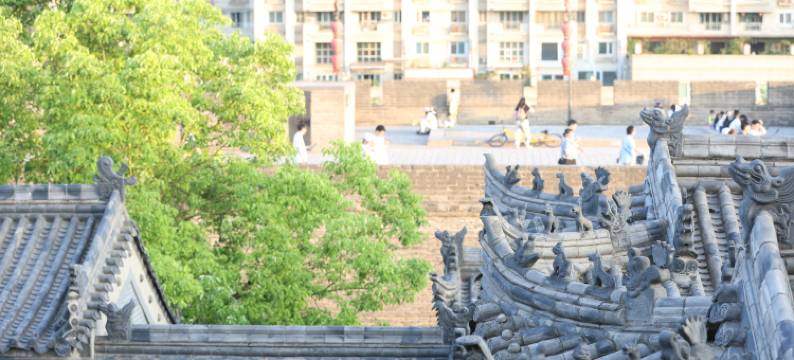 留白庭院民宿(西安城墙钟鼓楼店)图片