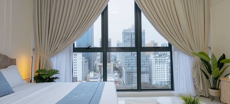 吉隆坡中央豪华公寓Majestic · 舒享天际美景 by The Stay Hub(Majestic Residence Central KL Stay by The Stay Hub)图片