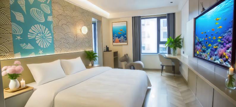 碧海蓝天花园酒店(火炬八街国际海水浴场店)图片