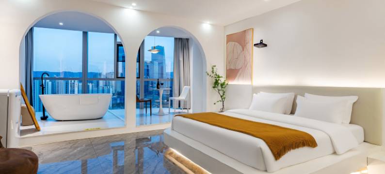 花容设计师酒店(昆明南站七彩云南第壹城店)图片