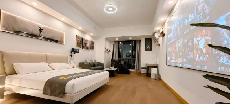 金色阳光国际公寓(广州番禺万达广场南村万博地铁站店)图片