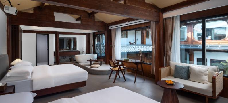 漫读山色丨Courtyard丨智慧民宿(白沙古镇店)图片