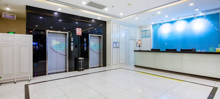 岸希酒店(石家庄中储广场市庄地铁站店)图片