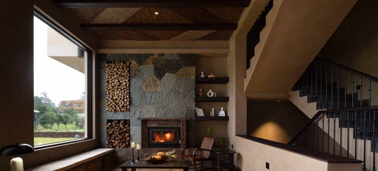 山屿邻·日照金山｜雪山全景野奢汤池度假Villa图片