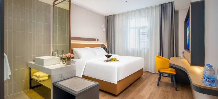 栖悦酒店(米公路沃尔玛民发广场店)图片