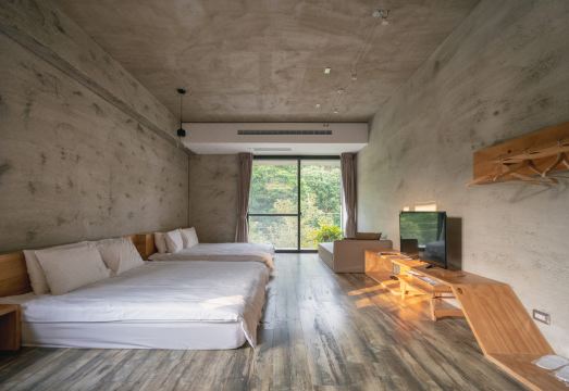 日月潭山慕艺旅外景图