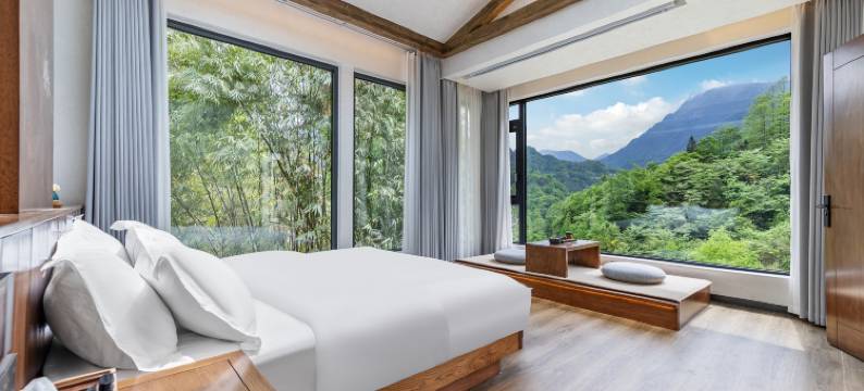 青城山隐予·听蝉私汤民宿(泰安古镇店)图片