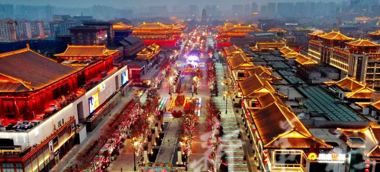 华栖庭院酒店(大雁塔大唐不夜城店)图片