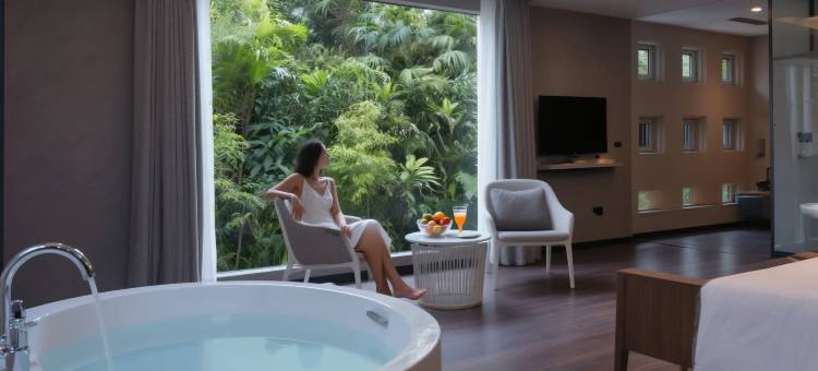 时间里丨临溪森氧雪山观景Holiday Hotel(丽江古城大水车店)图片