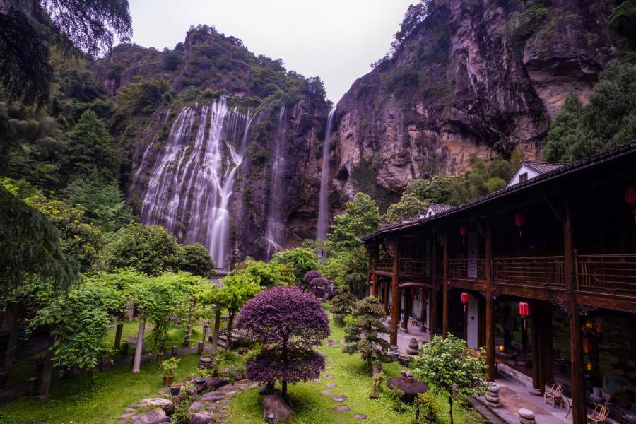 雁蕩山散水閣民宿