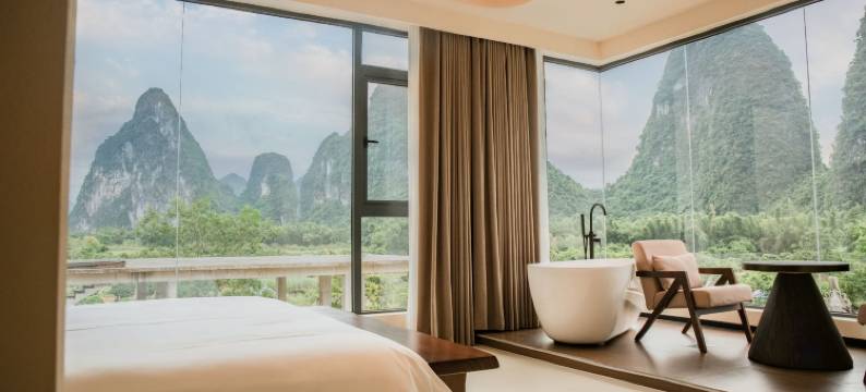 阳朔喜柿民宿(漓江二十元背景风景区店)图片