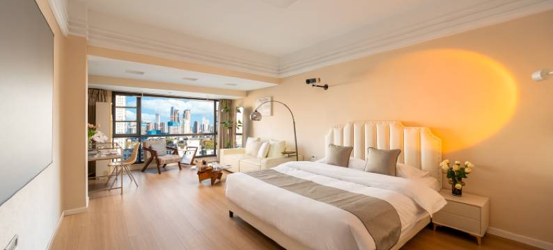 海格瑞湖景公寓(武汉万象城取水楼地铁站店)图片