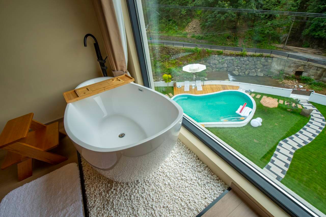 森岛·ALSEN·独岛溯溪美食民宿(安吉龙王山漂流浙北大峡谷店)图片