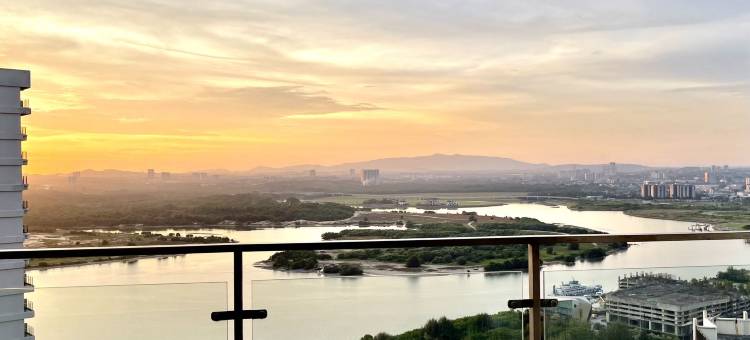 金海湾碧桂园 和平海景 靠近新柔关卡CIQ | 3房2卫(Peace Seaview Country Garden Danga Bay near CIQ | 3B2B)图片