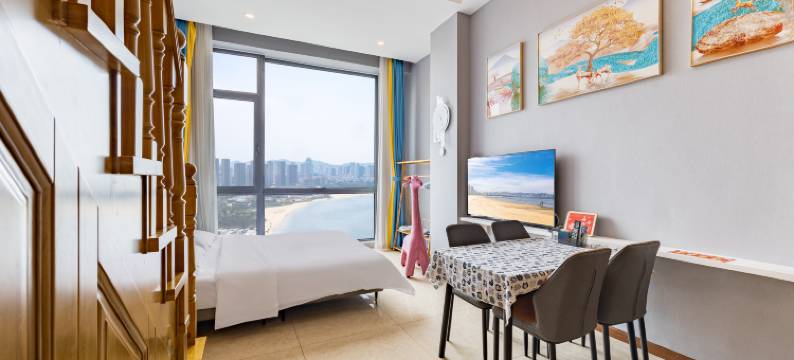 Mint Flat|途远海景LOFT度假公寓(威海站华发九龙湾店)图片