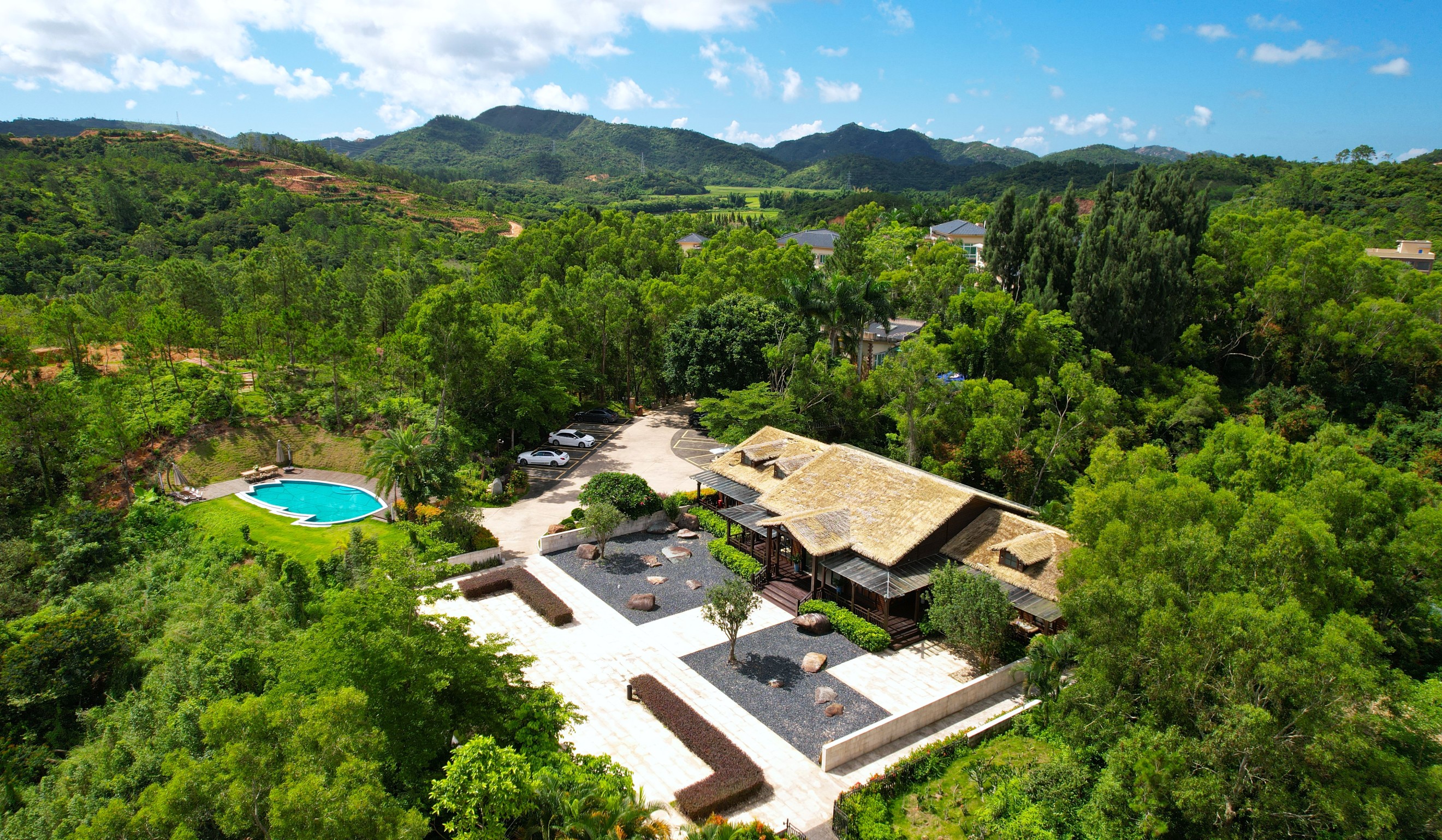 Chiba Mountain Top Private Hot Spring Resort Manor Over view