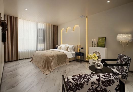 南风知意·French Touch漫度供氧酒店（月光广场大佛寺转经筒店）外景图