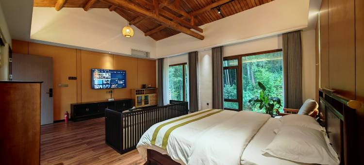 资溪岭上桃源山岭乡宿图片