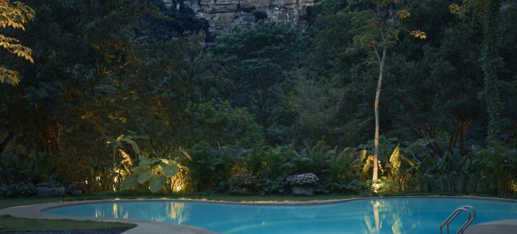 广西崇左明仕别院•山水院子图片